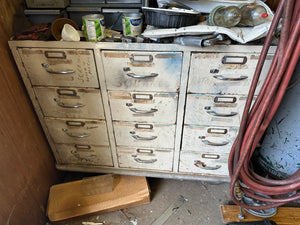 12 Drawer Metal Box Loaded