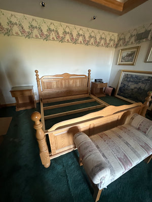 King Size Pine Bed Frame
