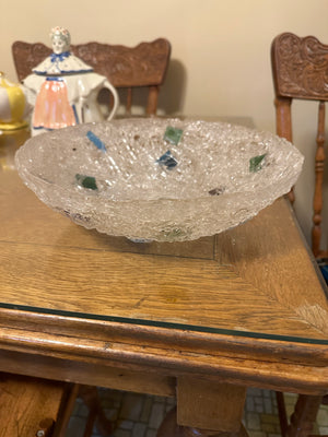 MCM Spaghetti Lucite Bowl