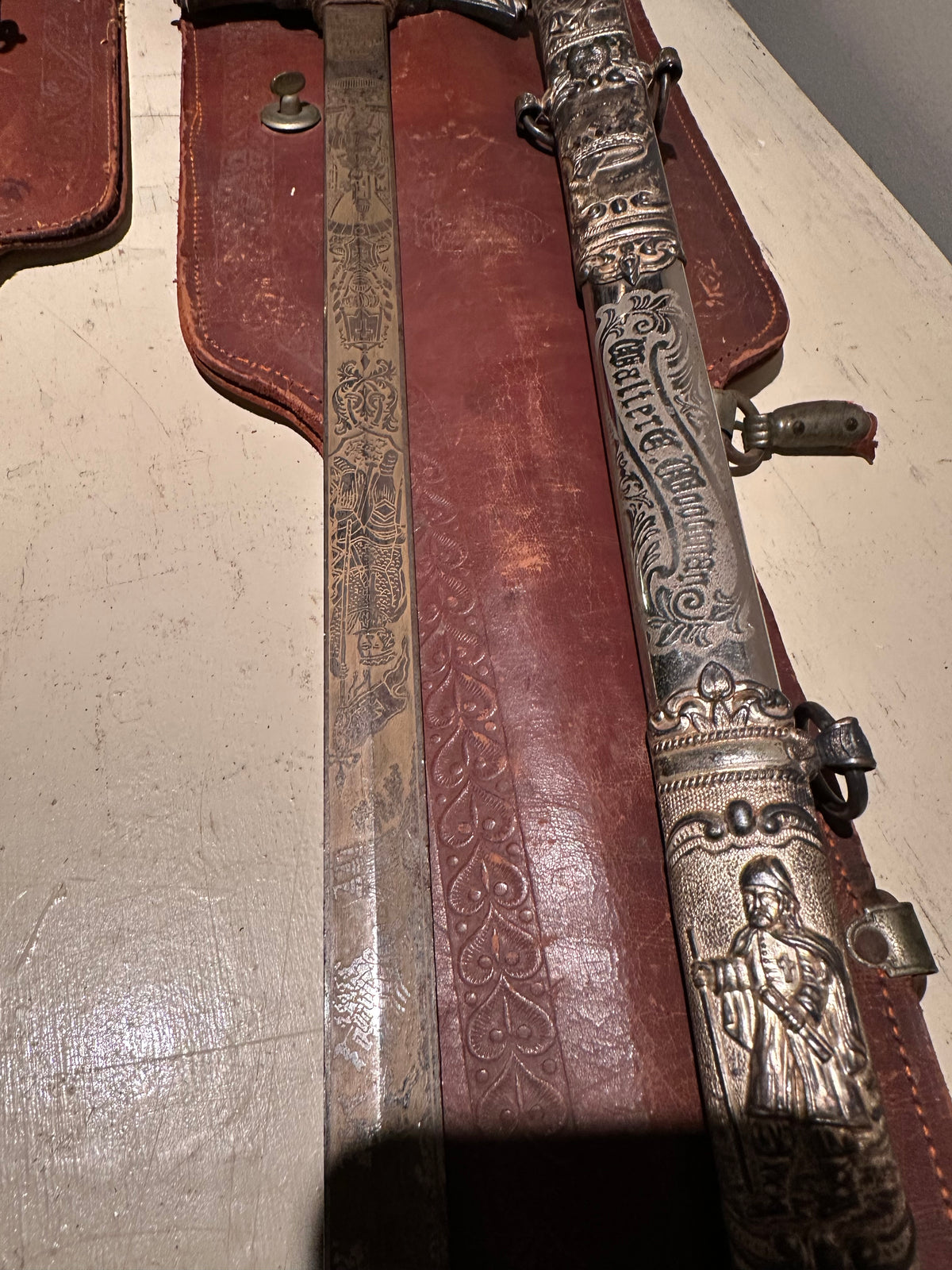 Lot #27 Masonic Swords