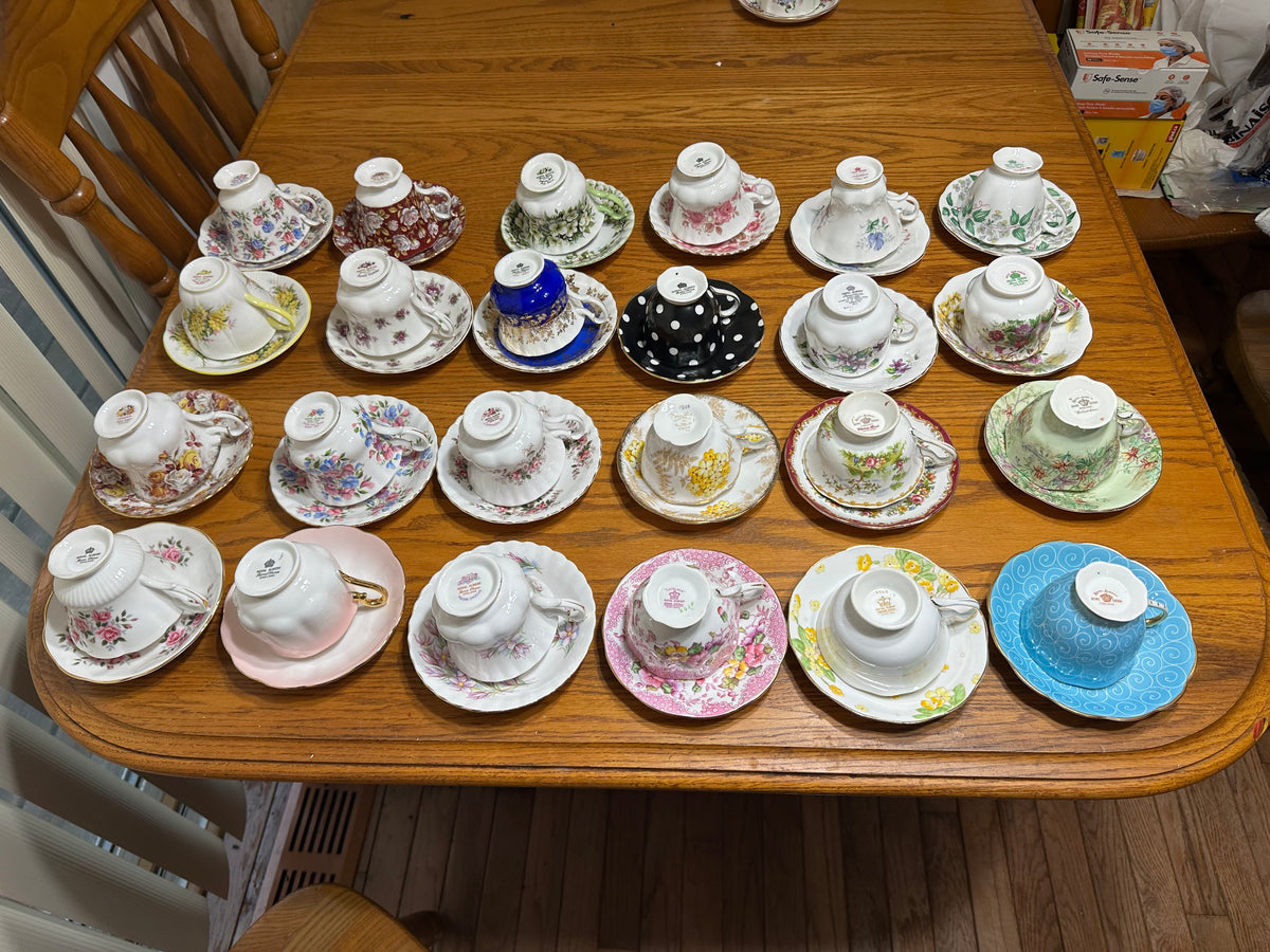 Royal Albert Cup & Saucer Lot #1 (24 units in lot)