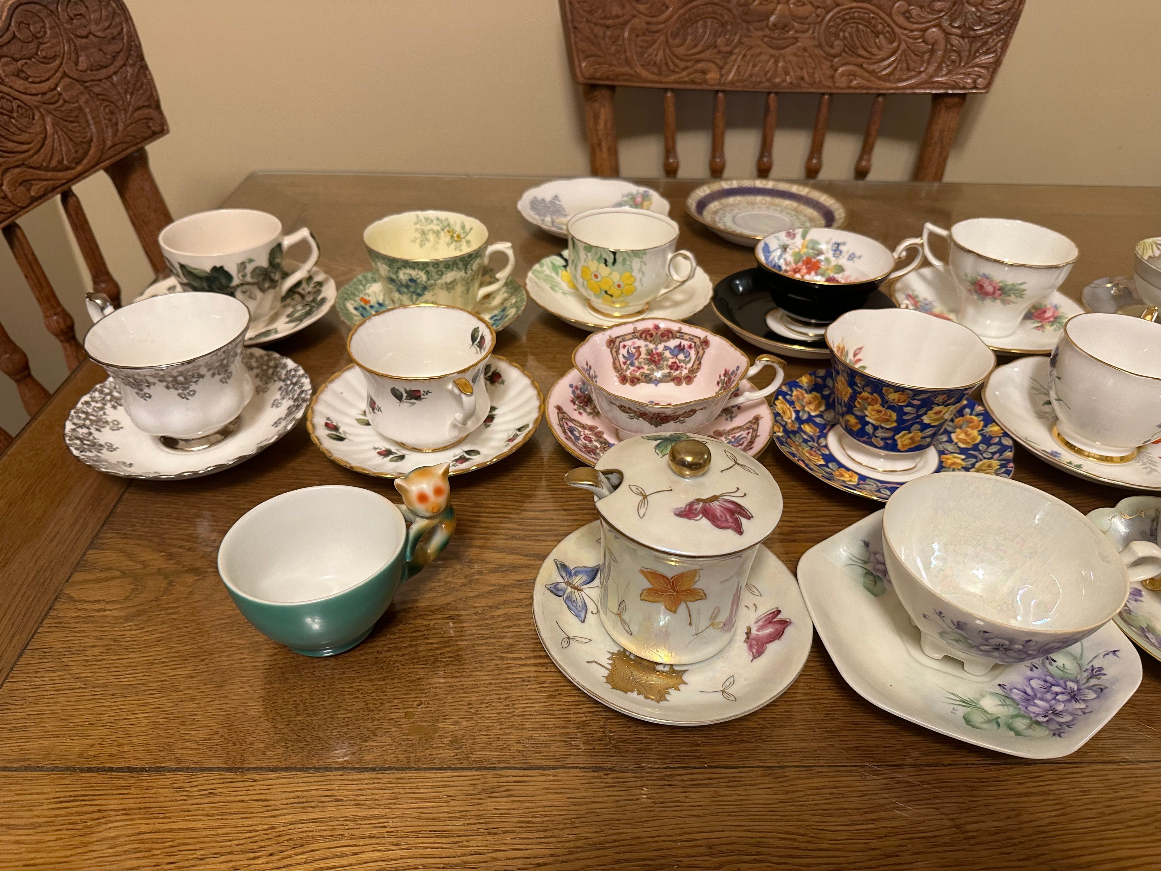 China Cup and Saucer Lot