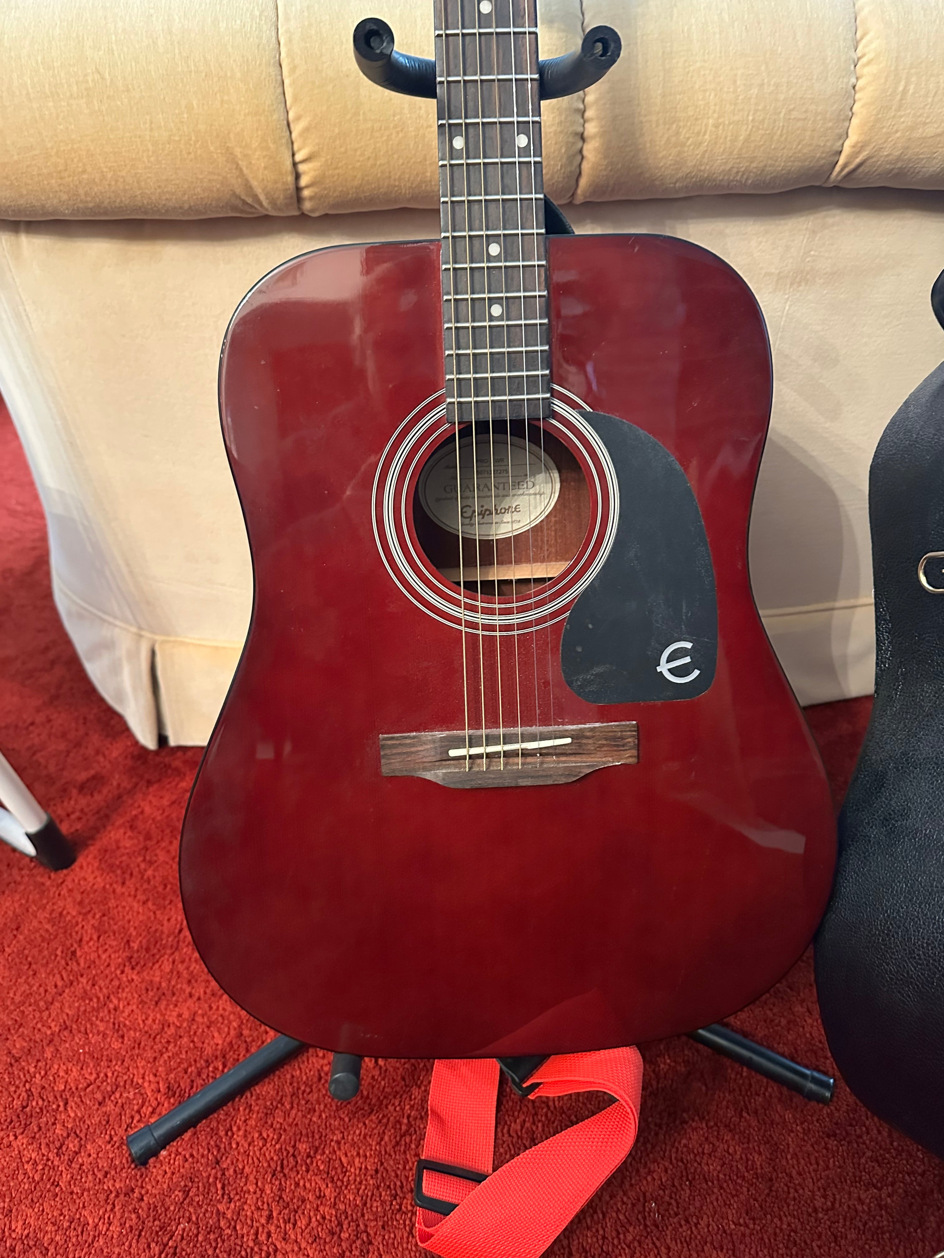 Epiphone Acoustic Guitar w/ Hard Case