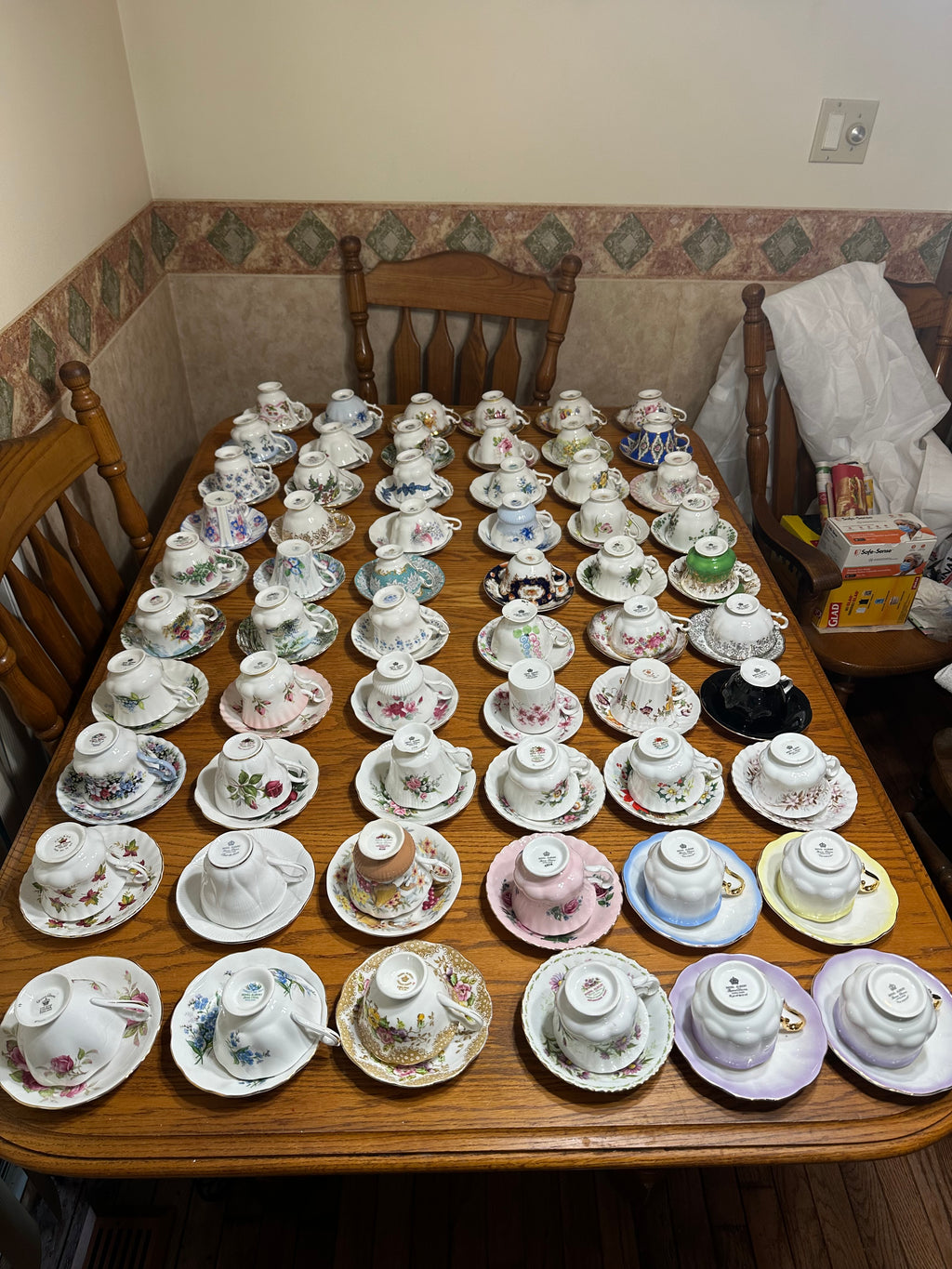 Royal Albert Cup & Saucer Lot #2 (60 units in lot)