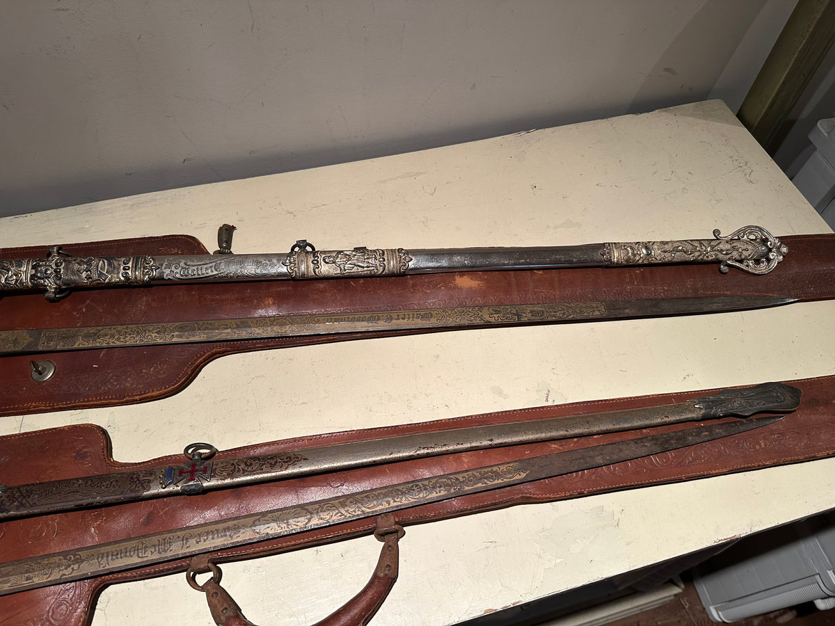 Lot #27 Masonic Swords
