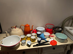 Lot #35 Enamel-ware Lot