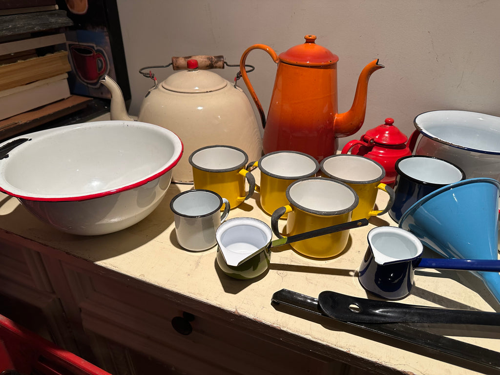 Lot #35 Enamel-ware Lot