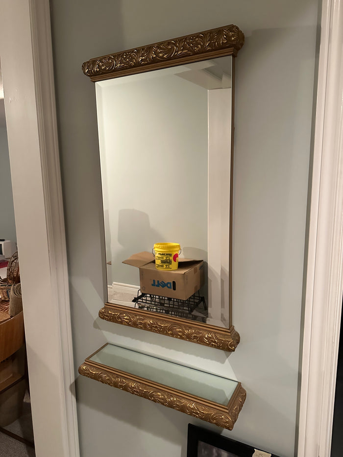 Mirror & Shelf Set