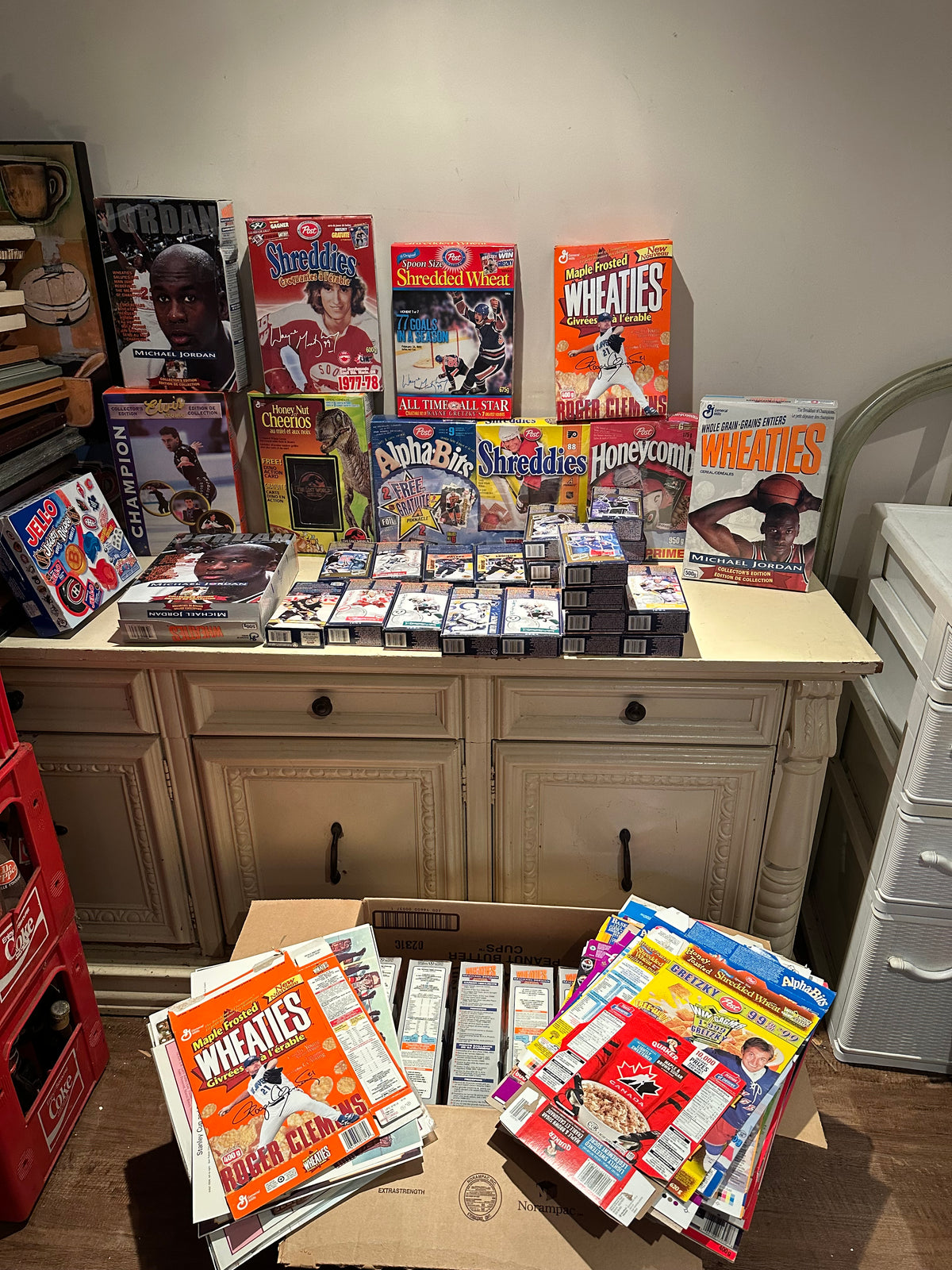 Lot #25 Collectible Cereal/Kraft Boxes
