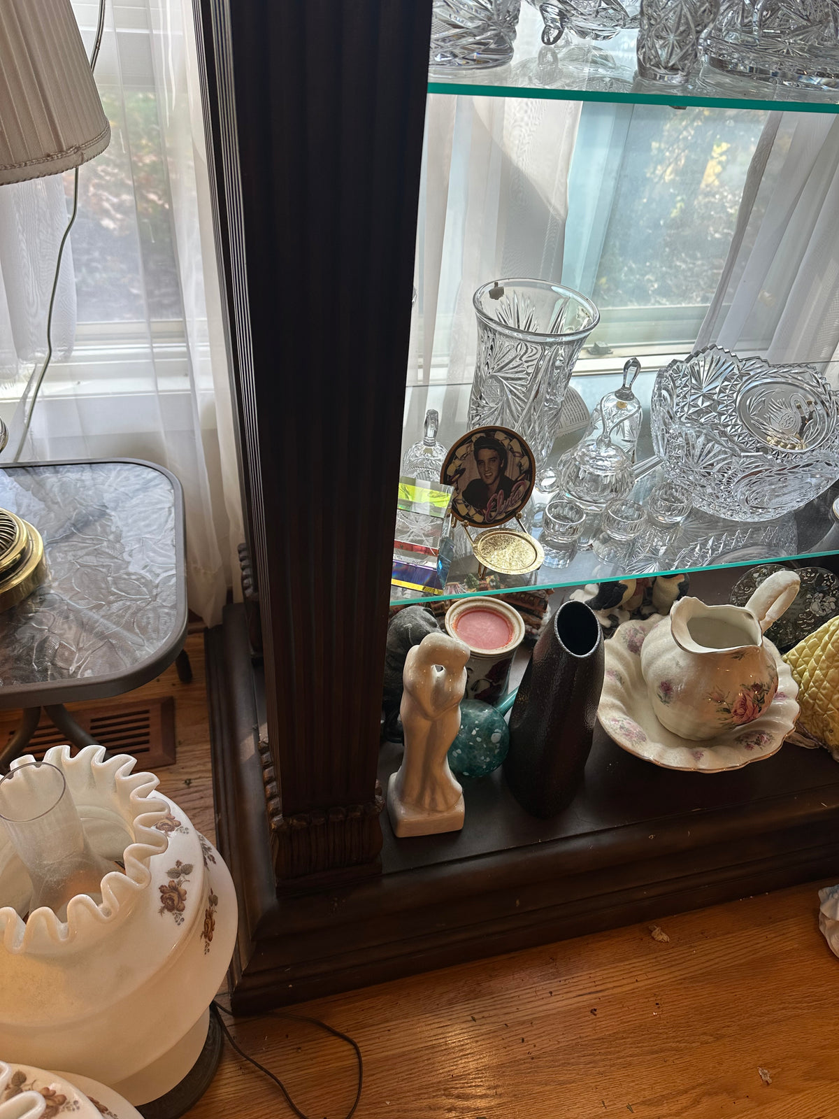 Large Glass Shelf Display
