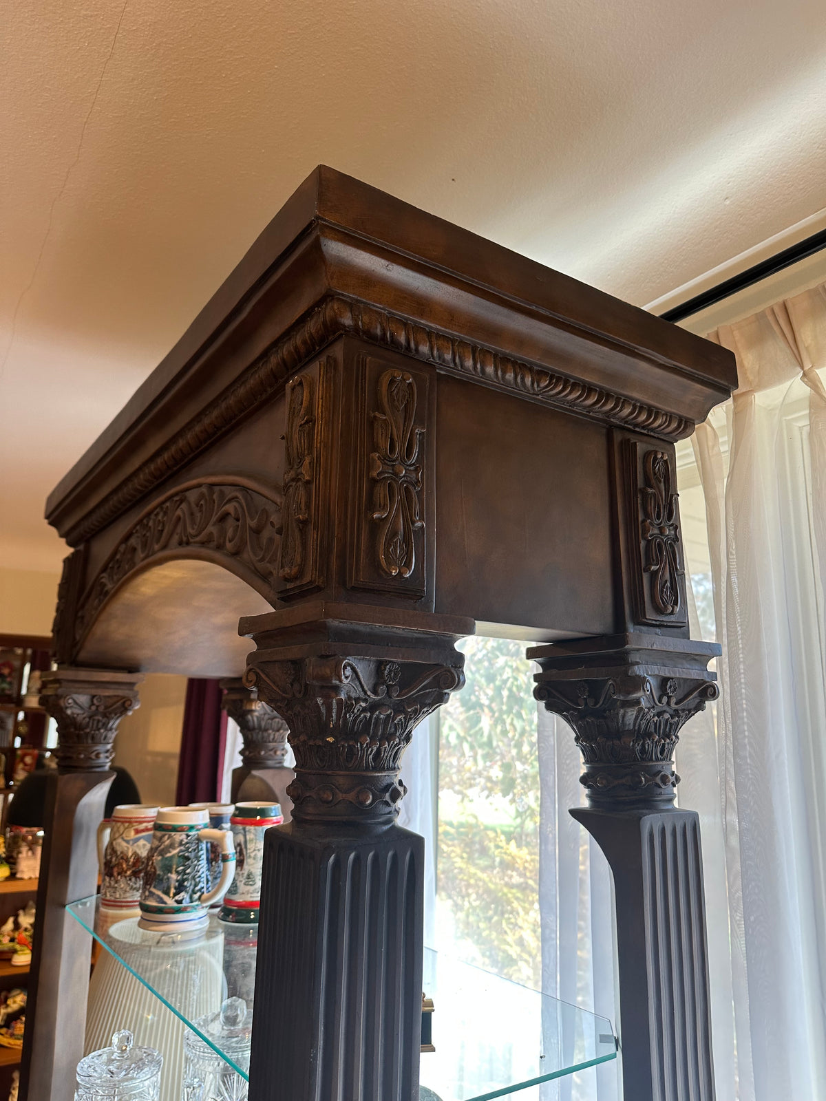 Large Glass Shelf Display