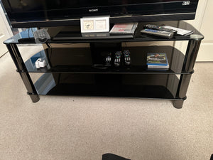 Glass TV Stand