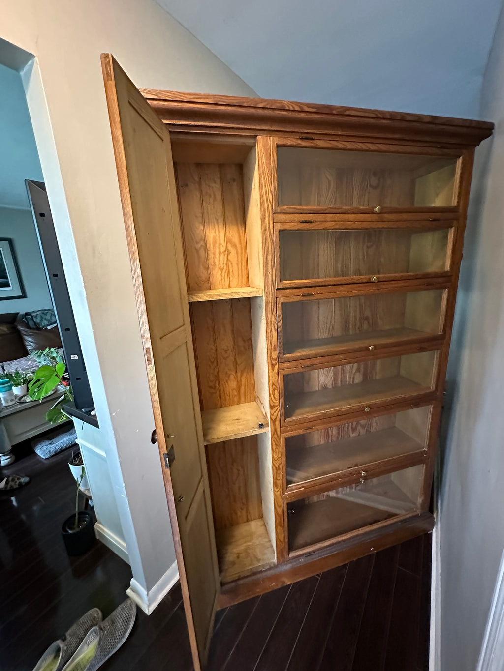 Lot #63 Barrister Bookcase