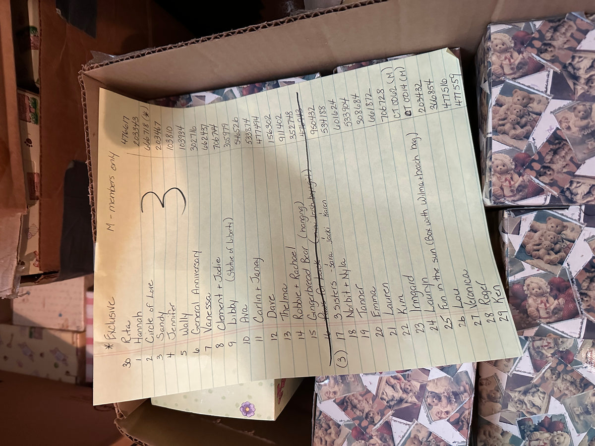Massive Cherished Teddy Collection
