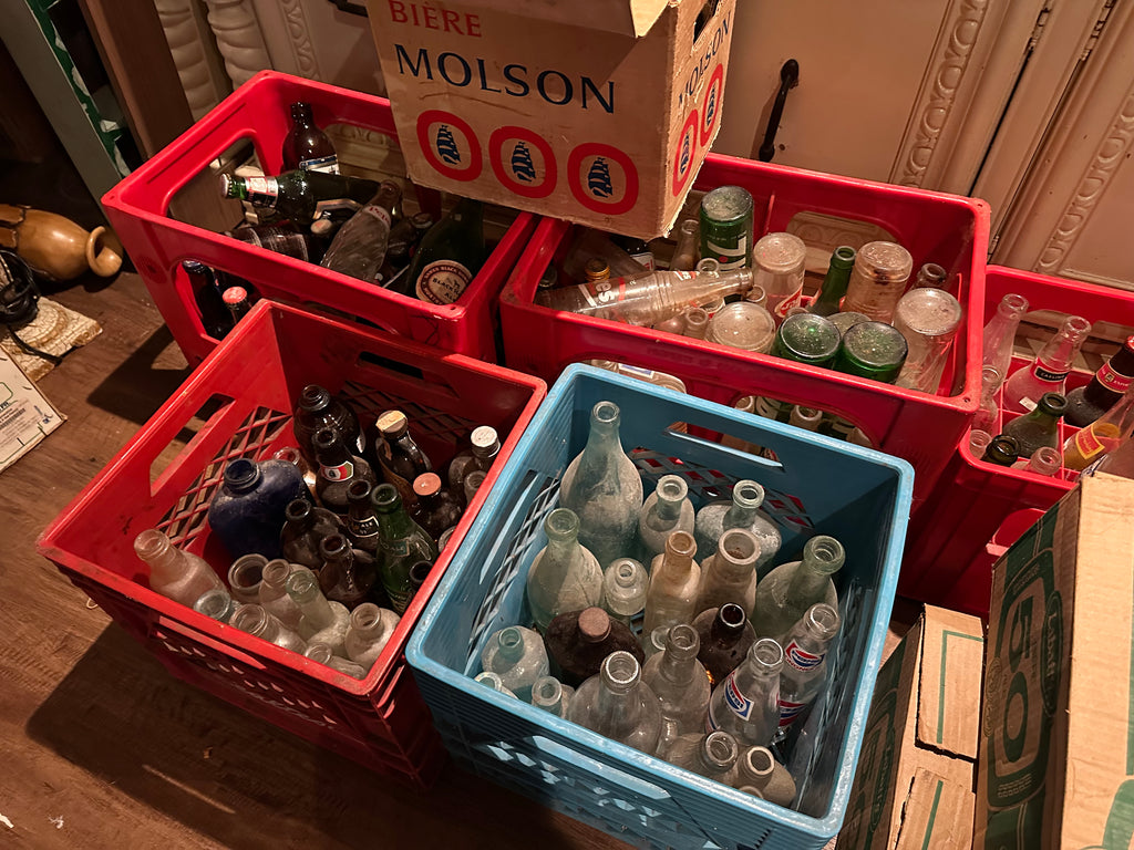 Lot #28 Vintage Bottle Lot