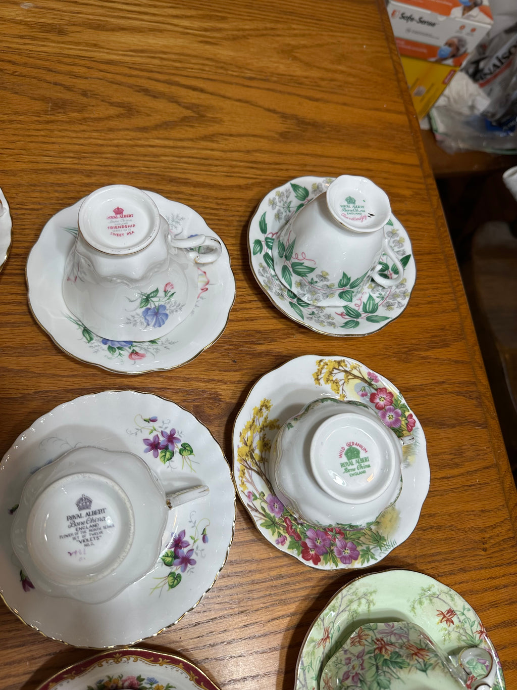 Royal Albert Cup & Saucer Lot #1 (24 units in lot)