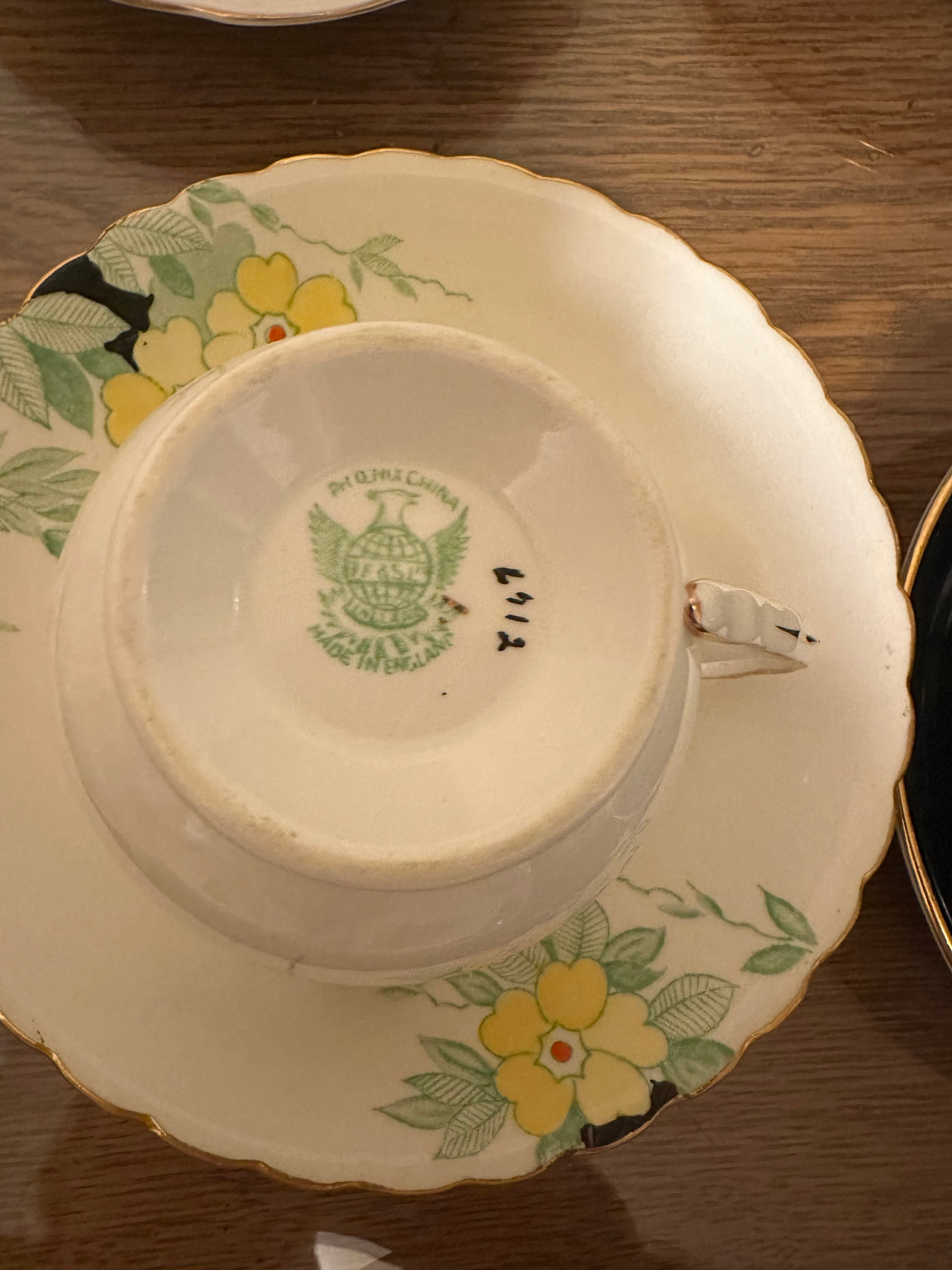 China Cup and Saucer Lot