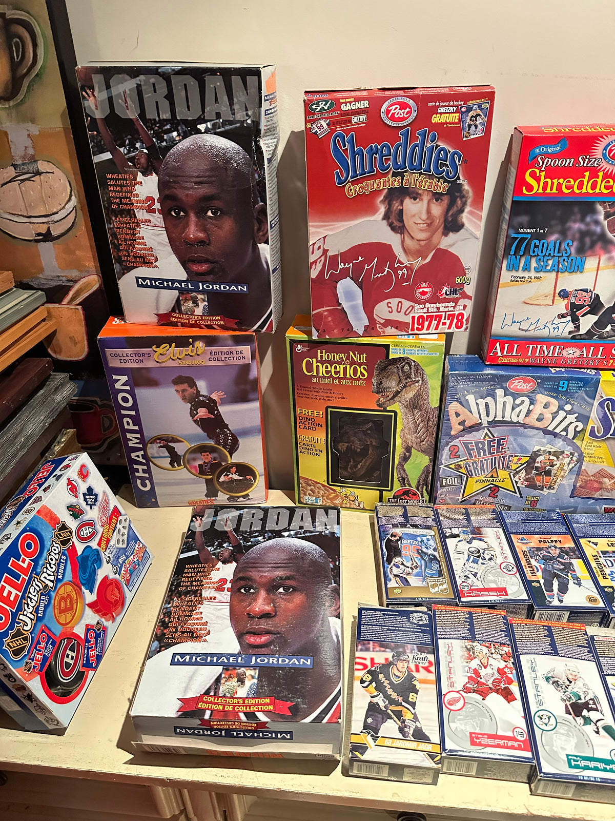 Lot #25 Collectible Cereal/Kraft Boxes