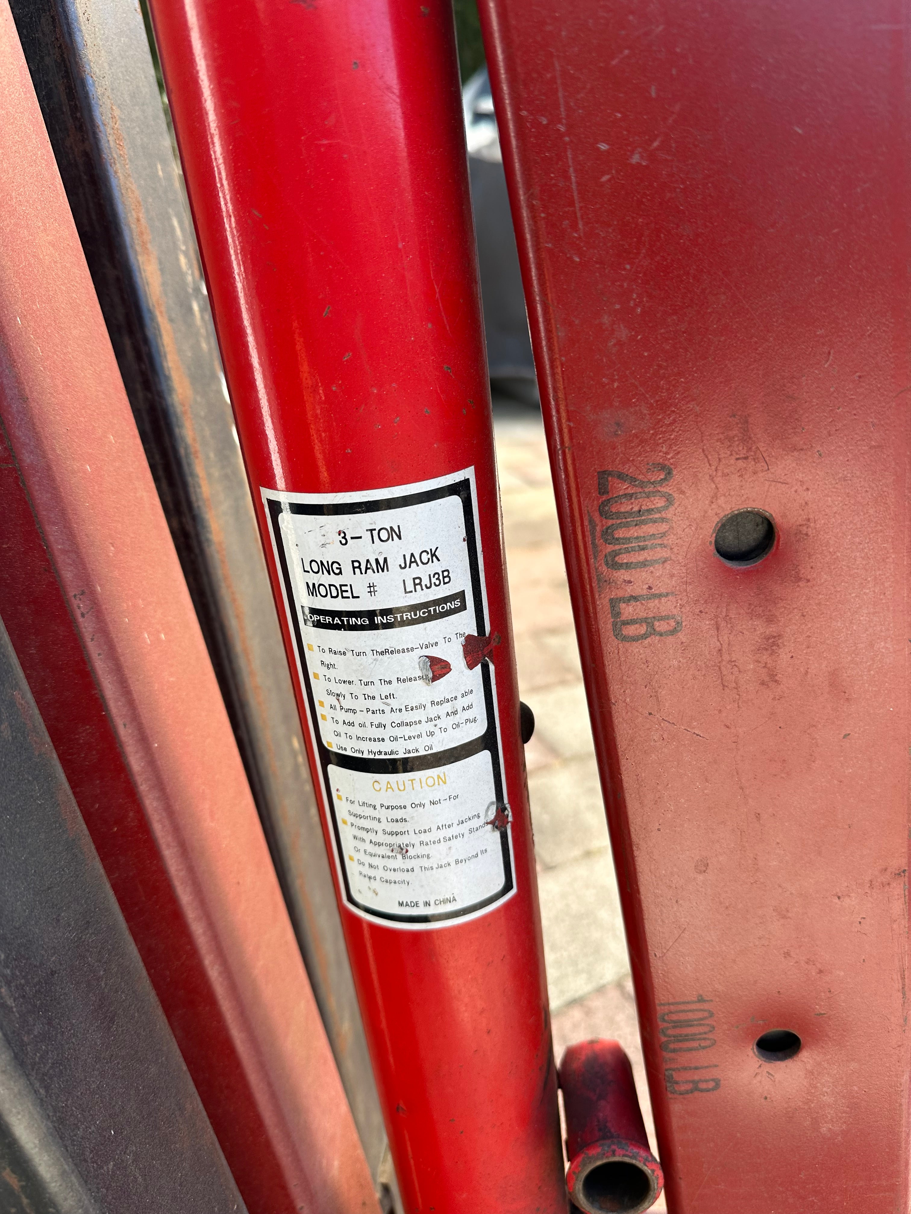 Engine Hoist/Come Along Lot