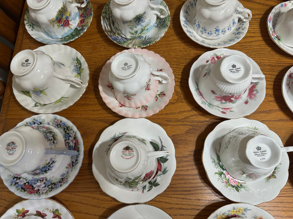 Royal Albert Cup & Saucer Lot #2 (60 units in lot)