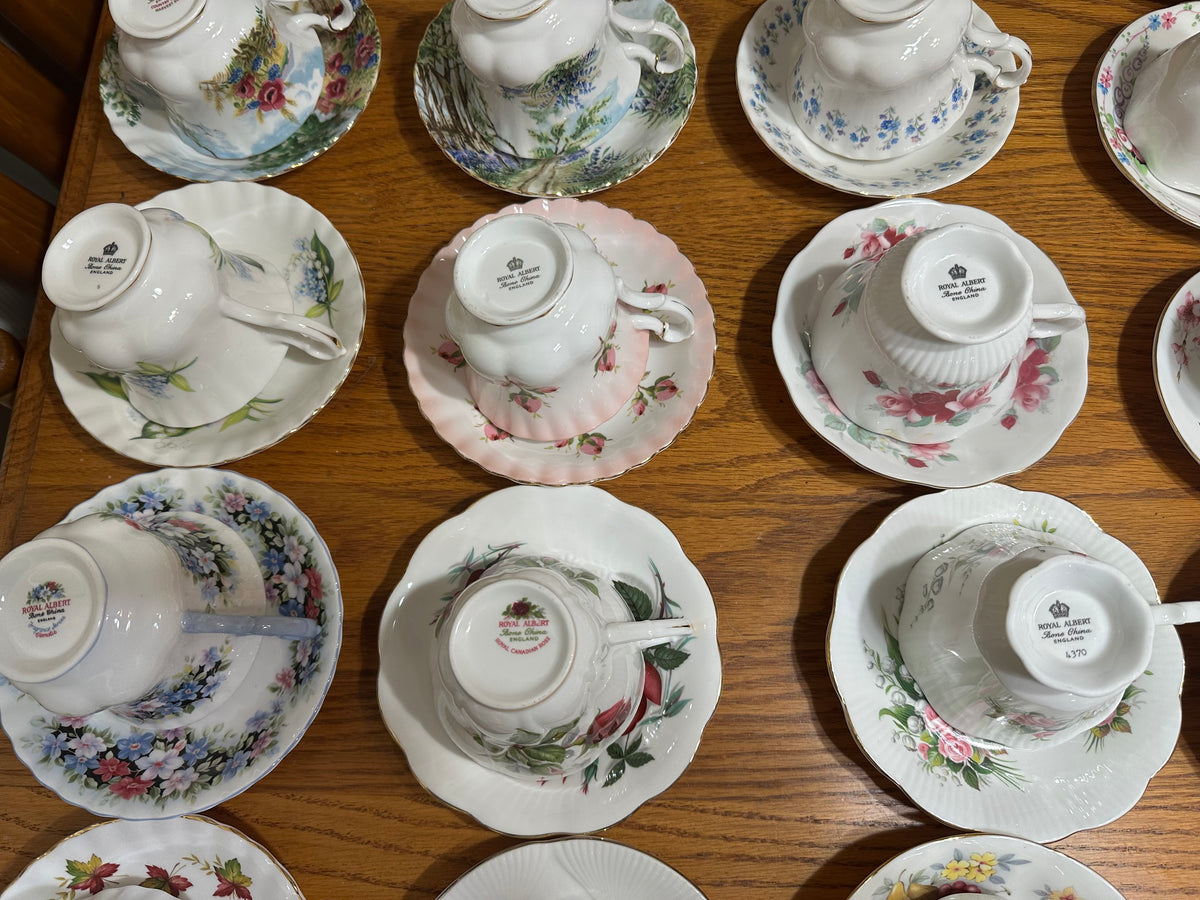 Royal Albert Cup & Saucer Lot #2 (60 units in lot)