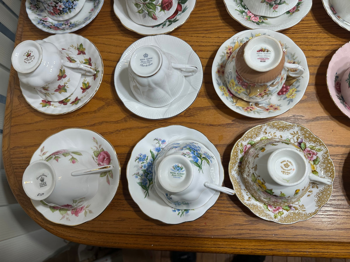 Royal Albert Cup & Saucer Lot #2 (60 units in lot)