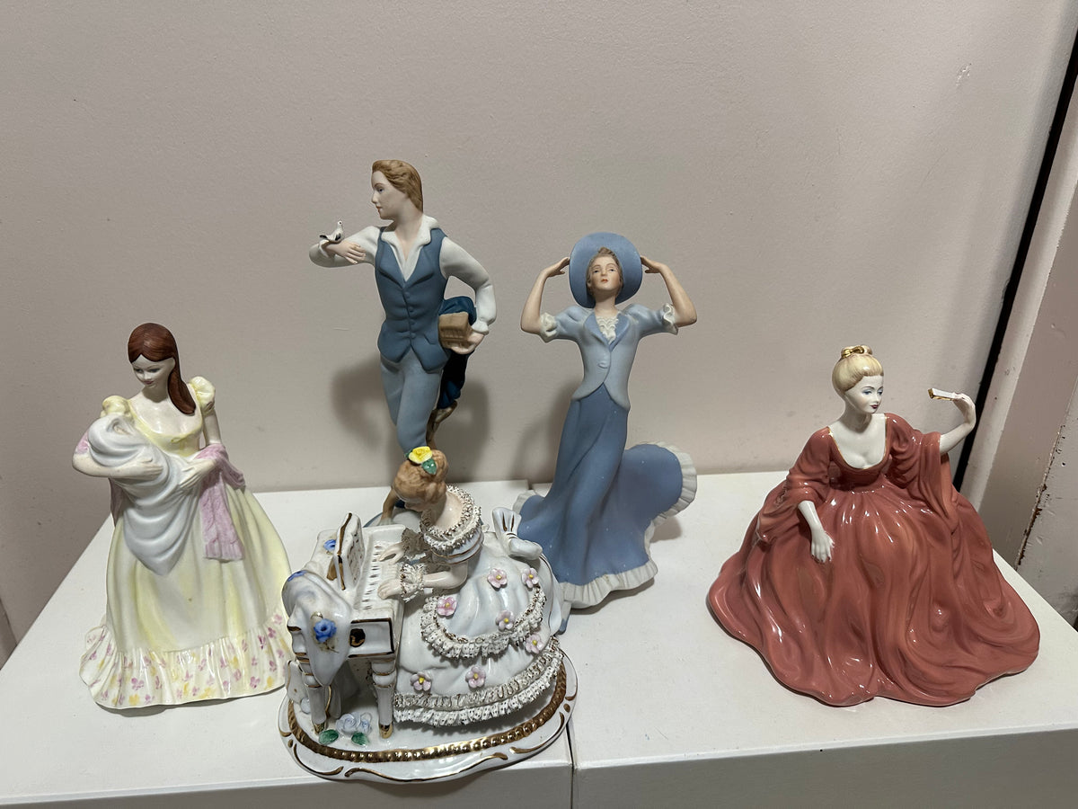 Royal Dux/Coalport Lot