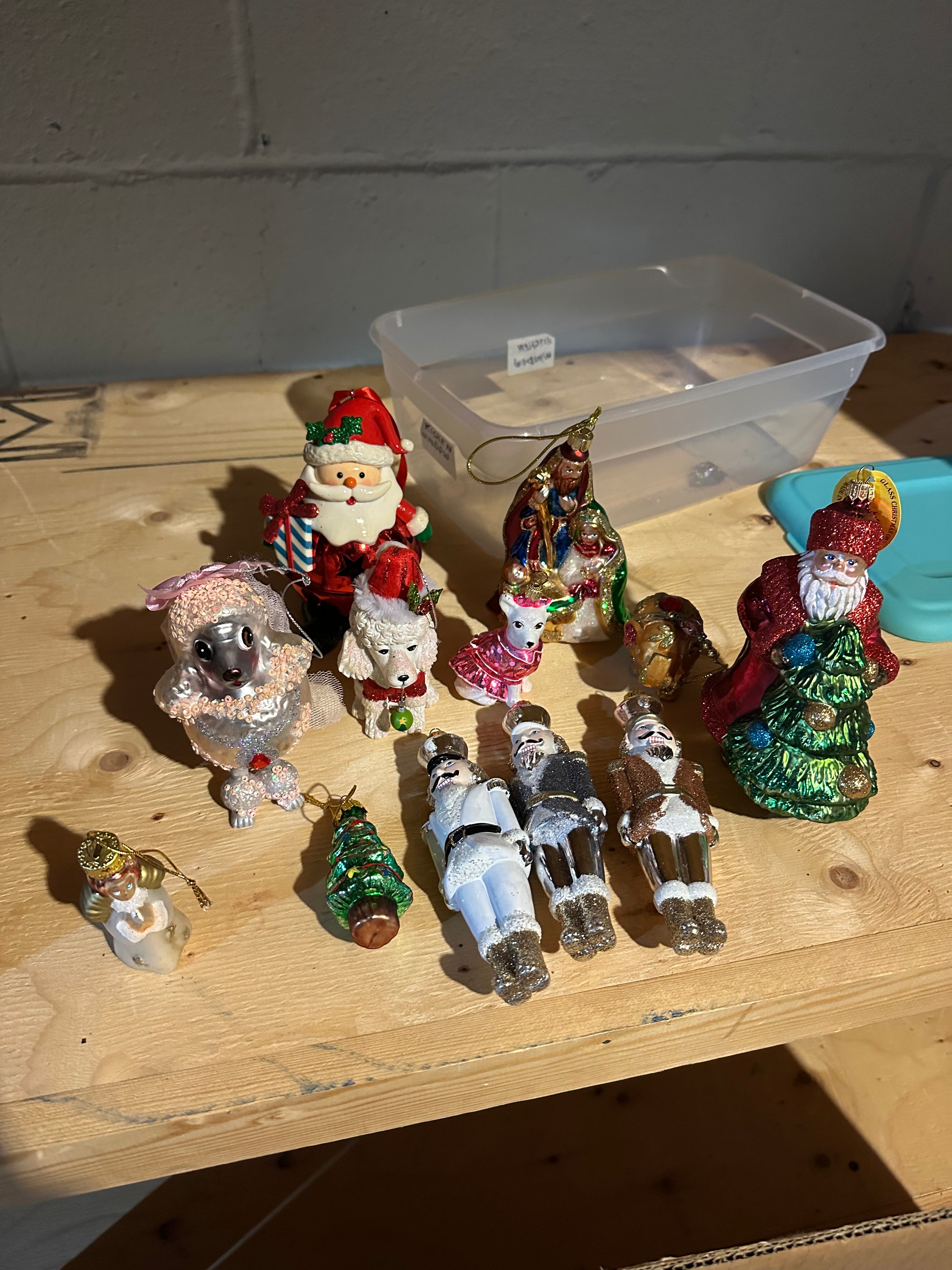 Christmas Ornament Lot