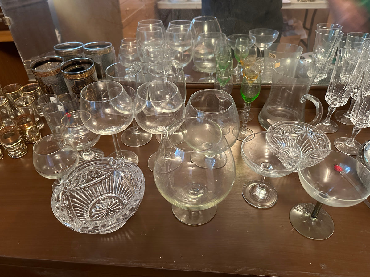 Glassware Lot