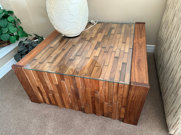 MCM 1960’s Percival Lafer Brutalist Jacaranda Side Table