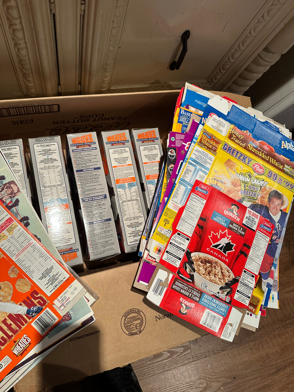Lot #25 Collectible Cereal/Kraft Boxes