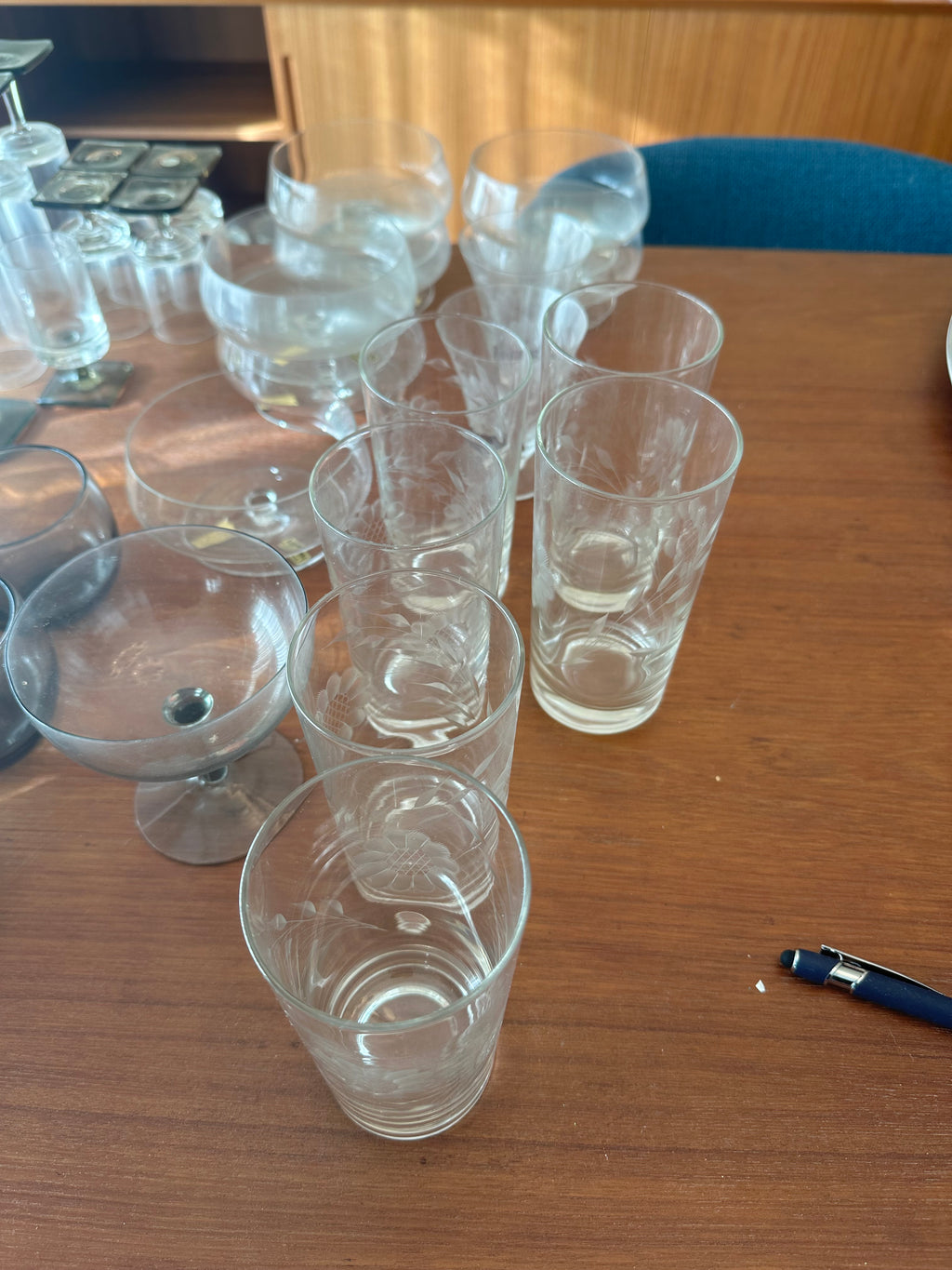 MCM Glassware Lot