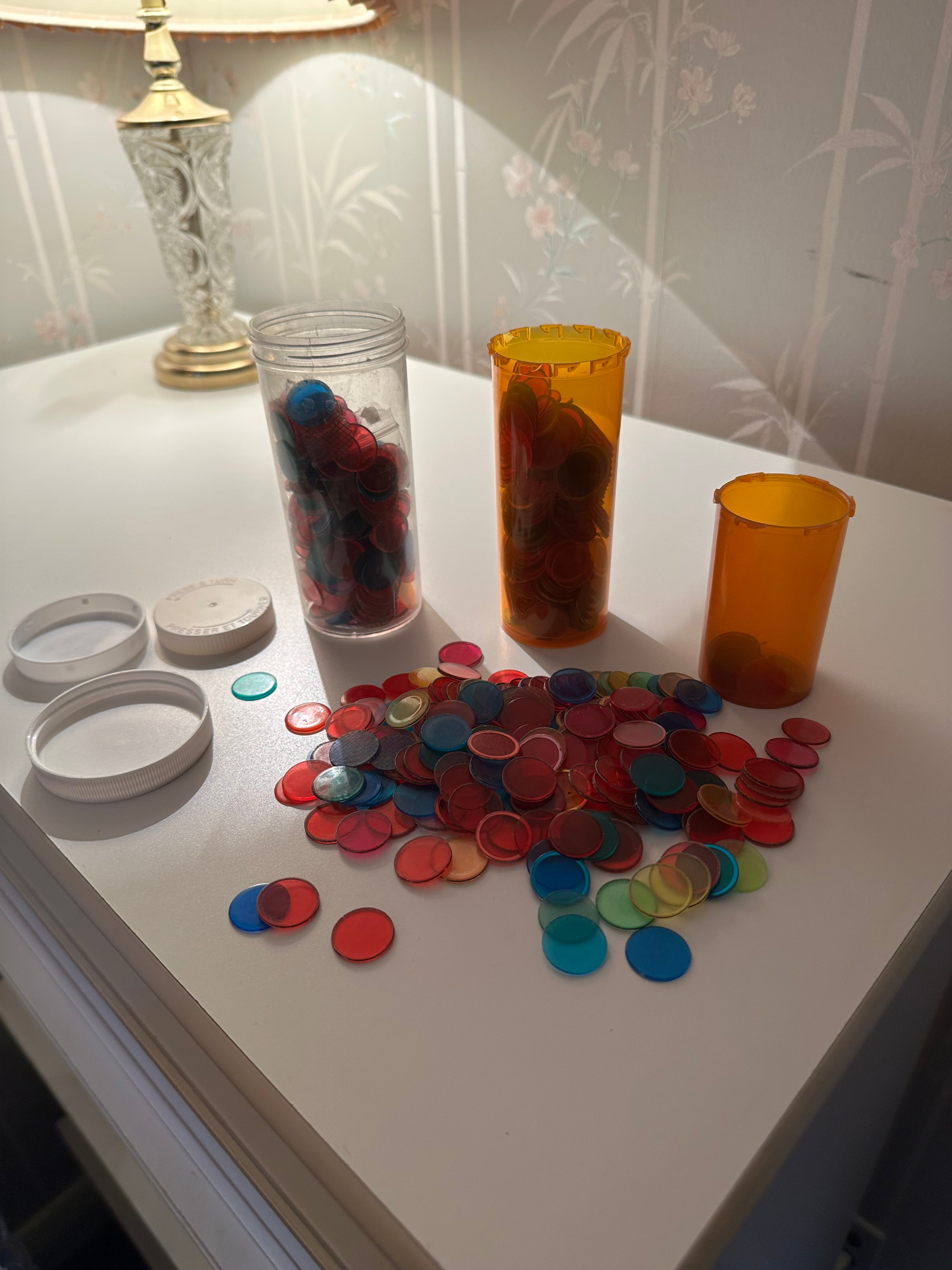 Vintage Bingo Chips