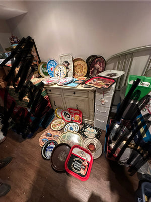 Lot #31 Tin Tray Lot