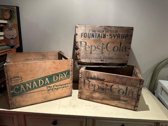 Lot #36 Wood Crate Lot