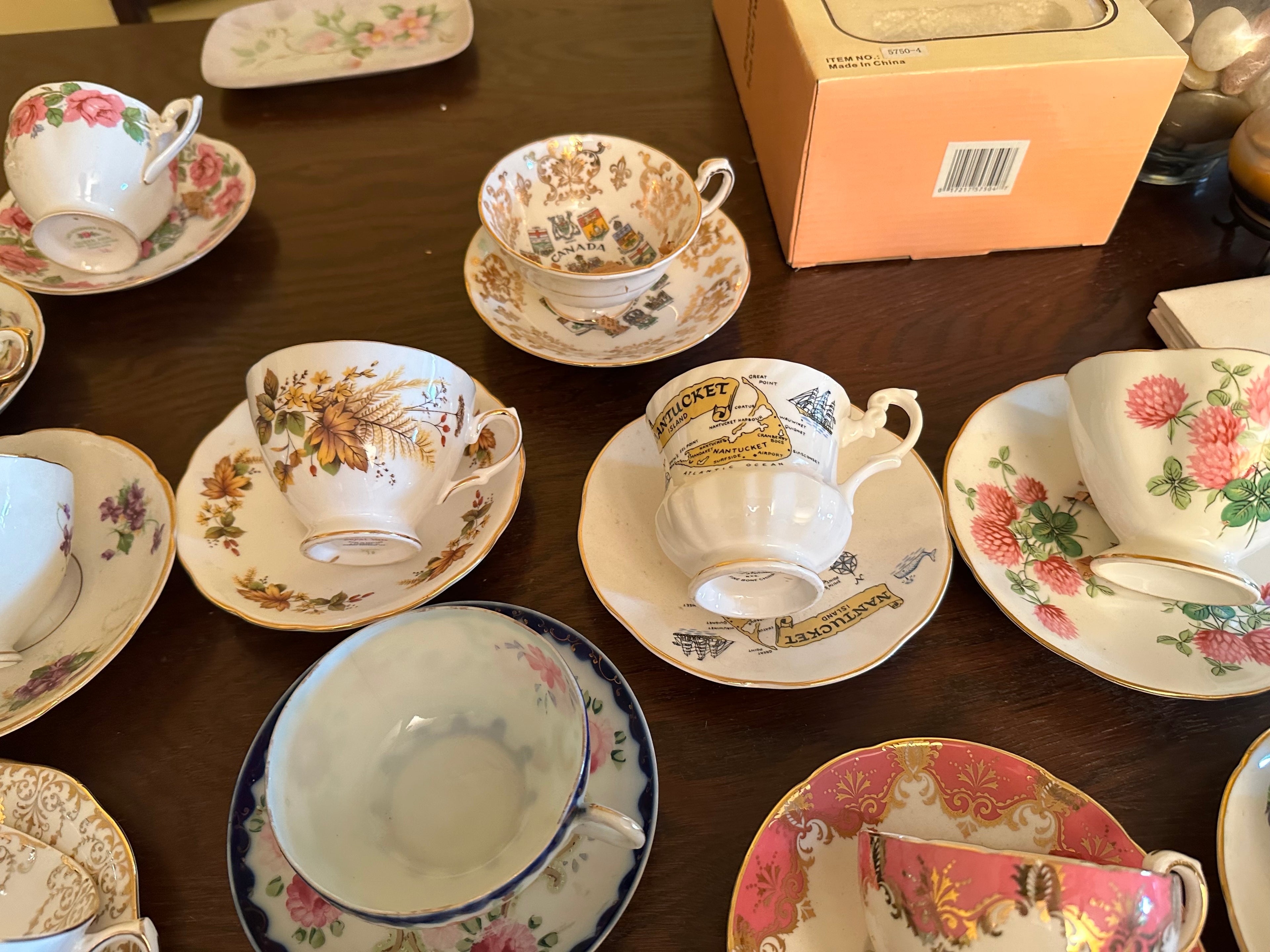 Cup & Saucer Lot