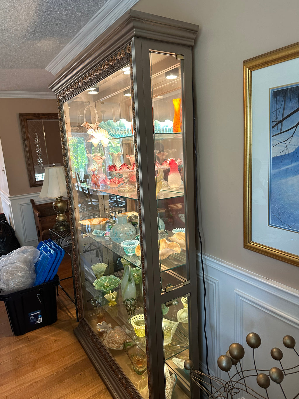 Sideload Display Cabinet
