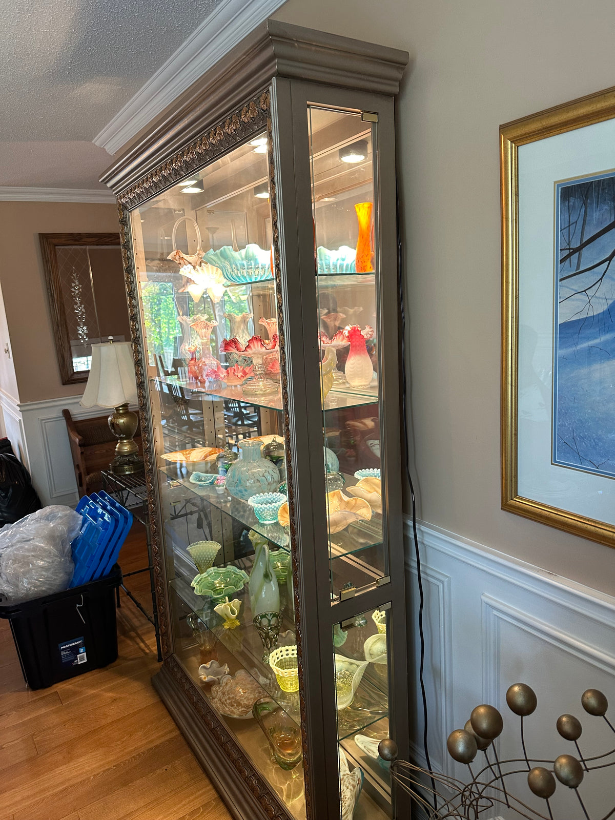 Sideload Display Cabinet