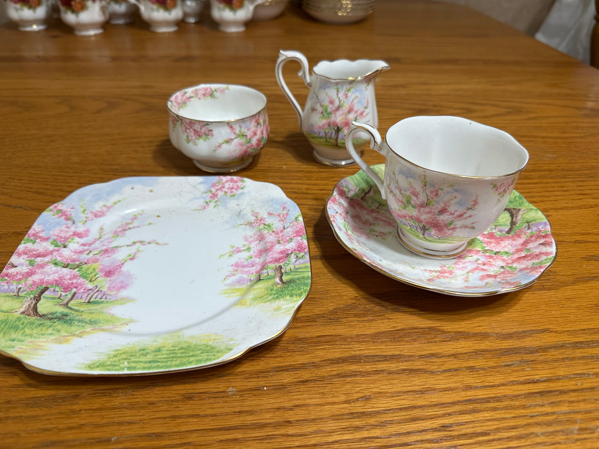 Royal Albert “Blossom Time” Set