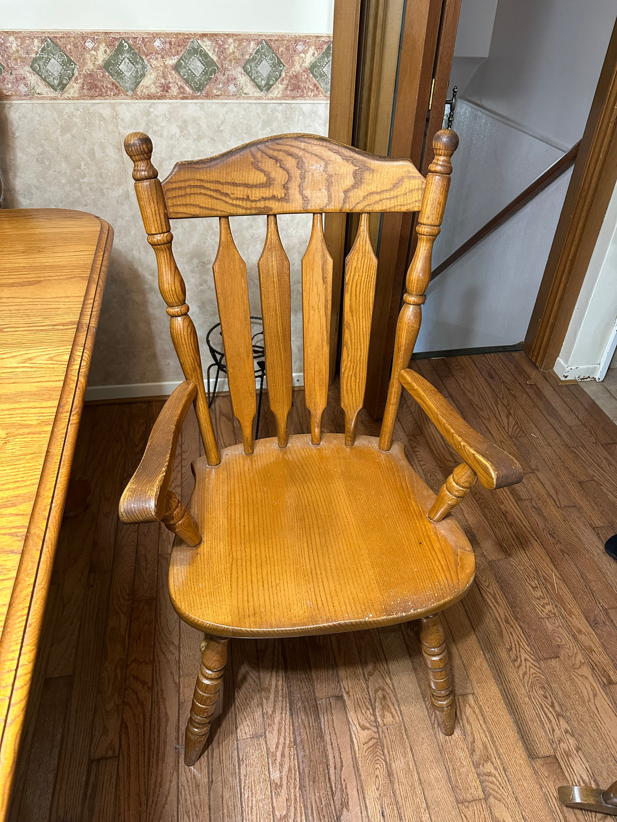 Oak Kitchen Table 4 Chairs
