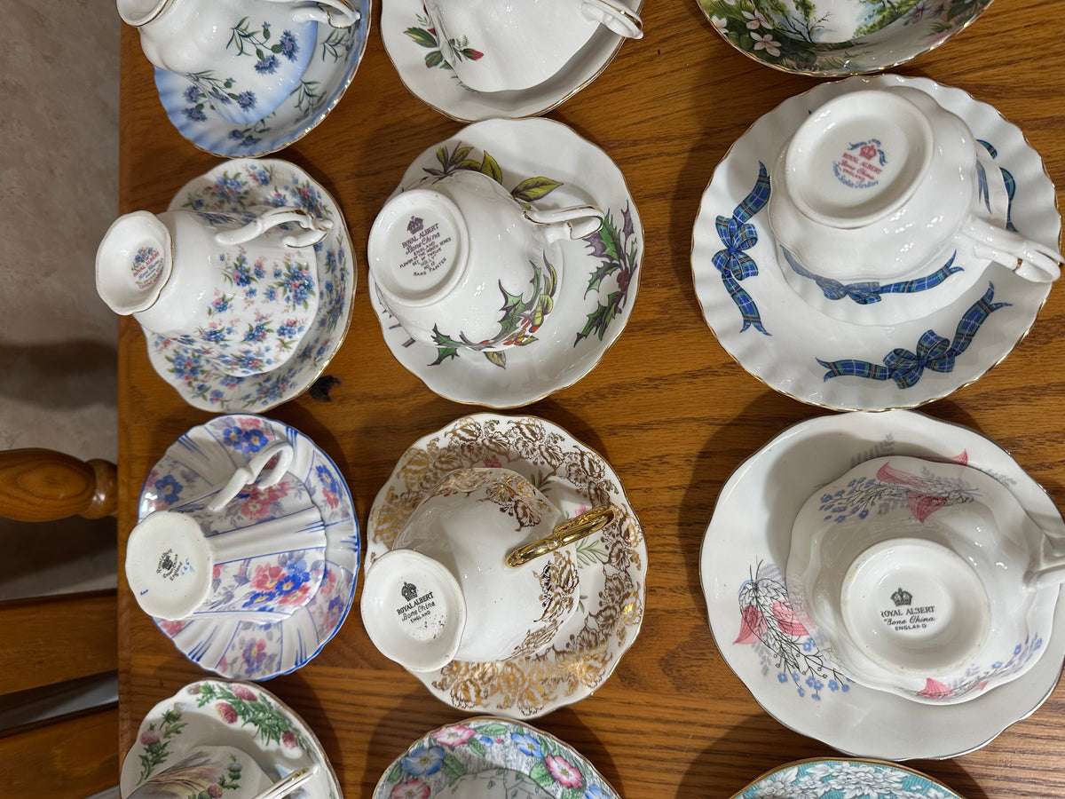 Royal Albert Cup & Saucer Lot #2 (60 units in lot)