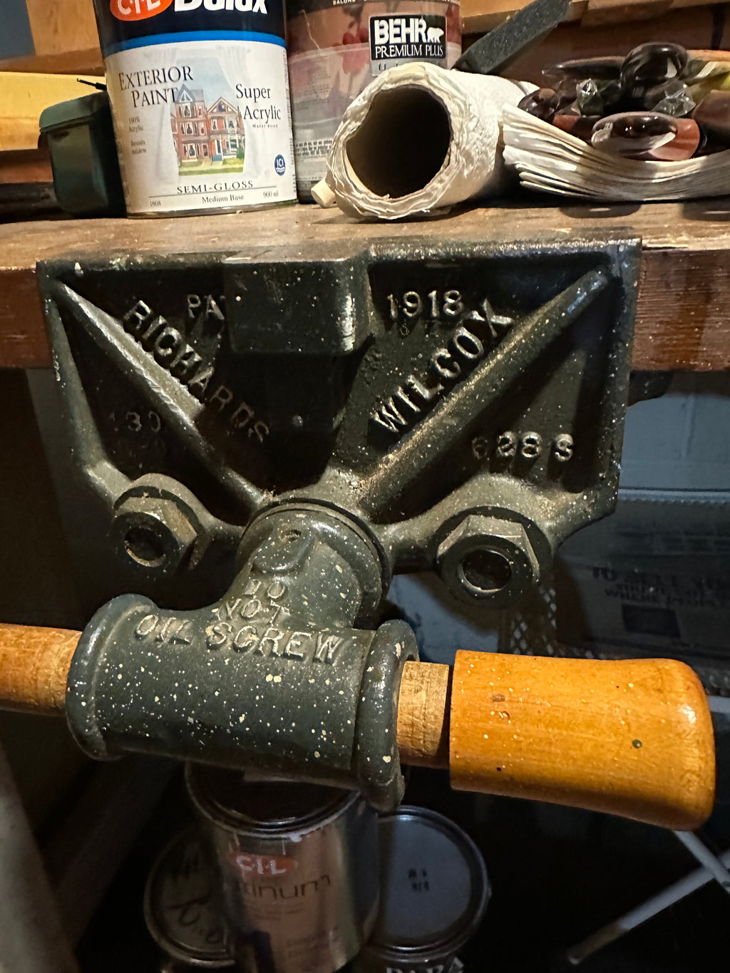 Early 1900’s Richard Wilcox Vice