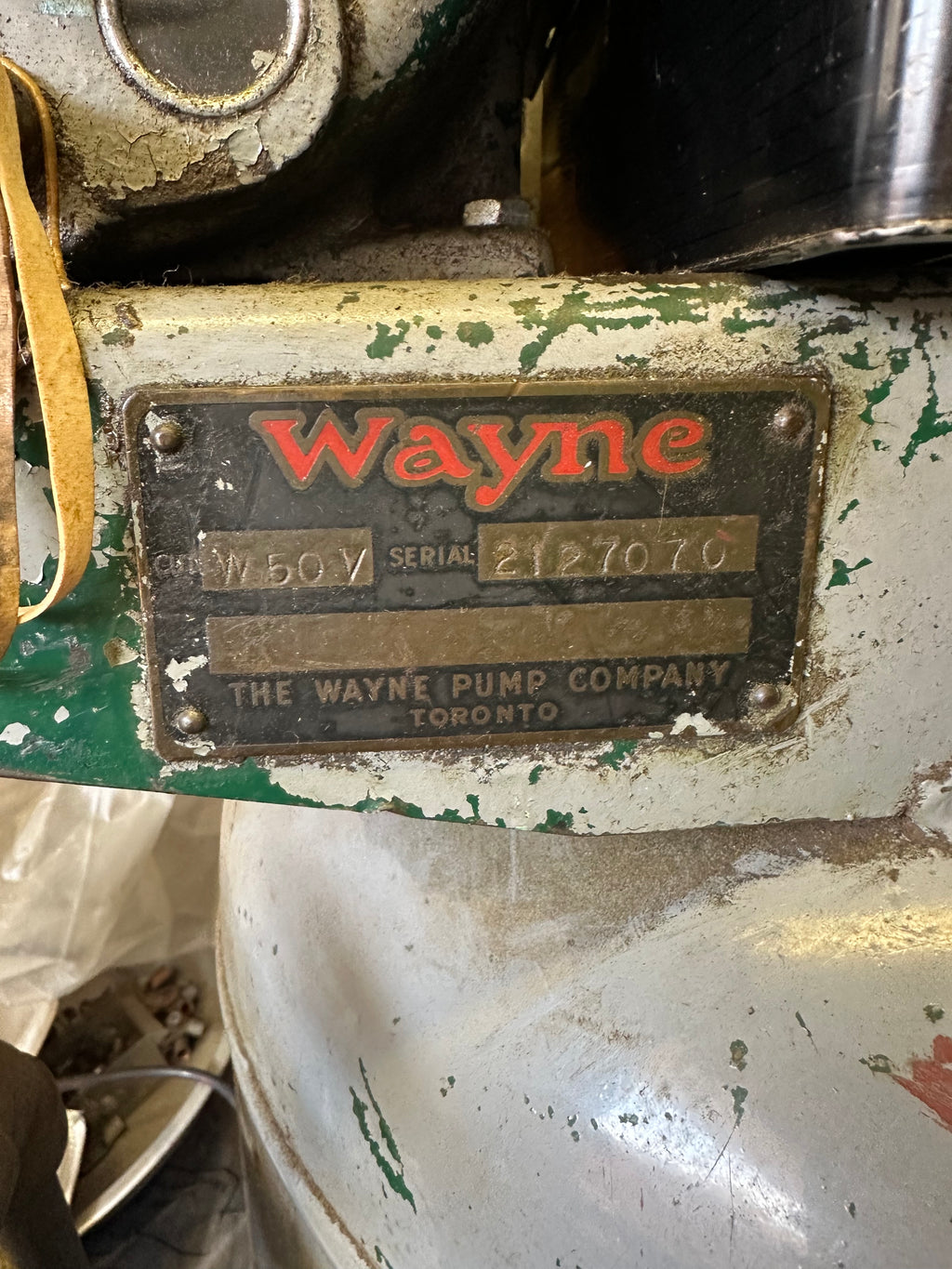 Large Wayne Air Compressor Lot