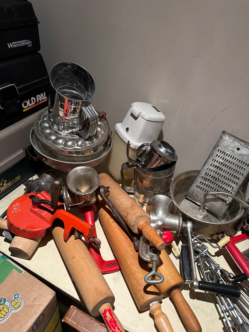 Lot #46 Vintage Kitchen Lot