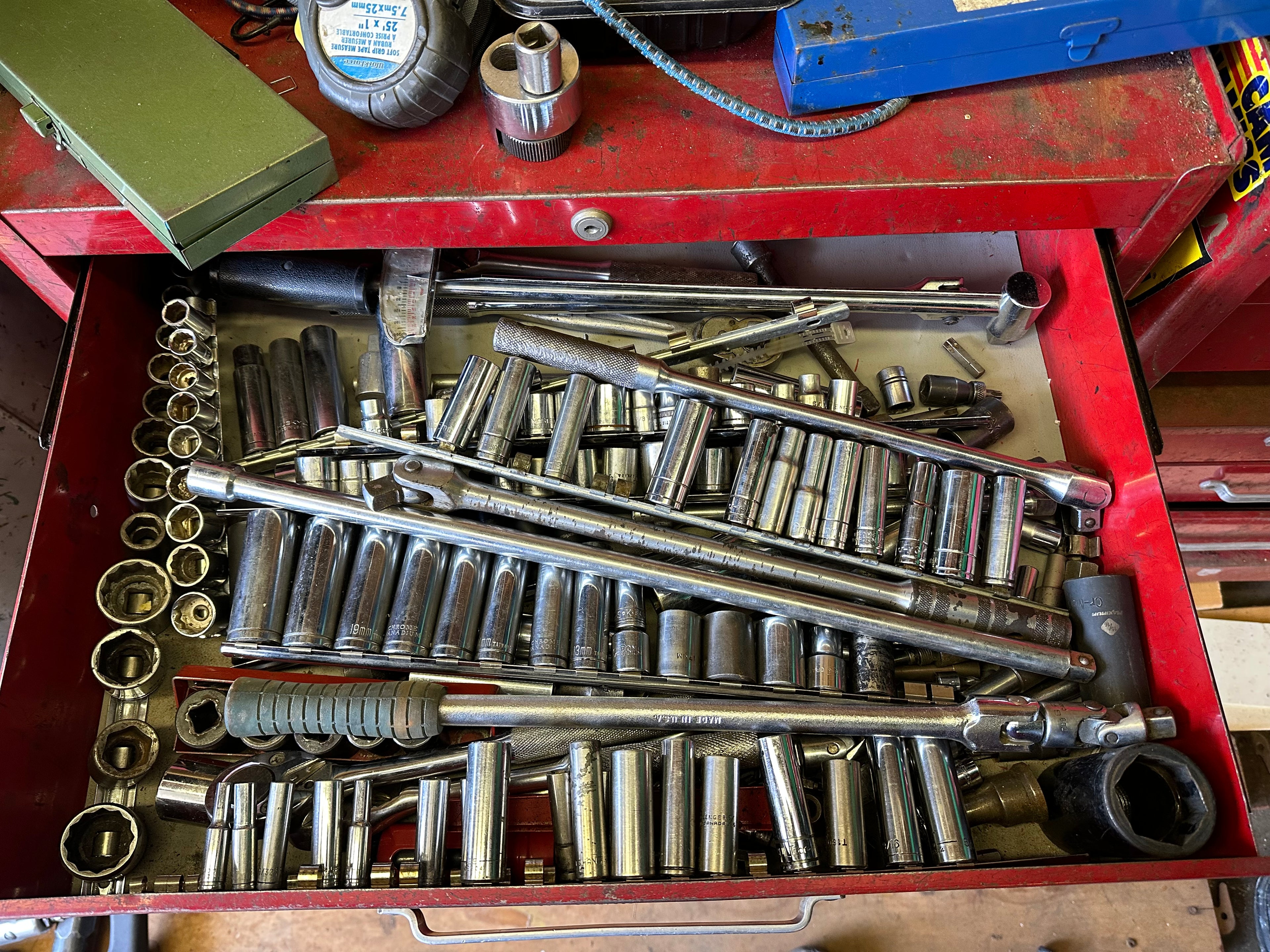 Beach Tool Box #2 (With Contents)