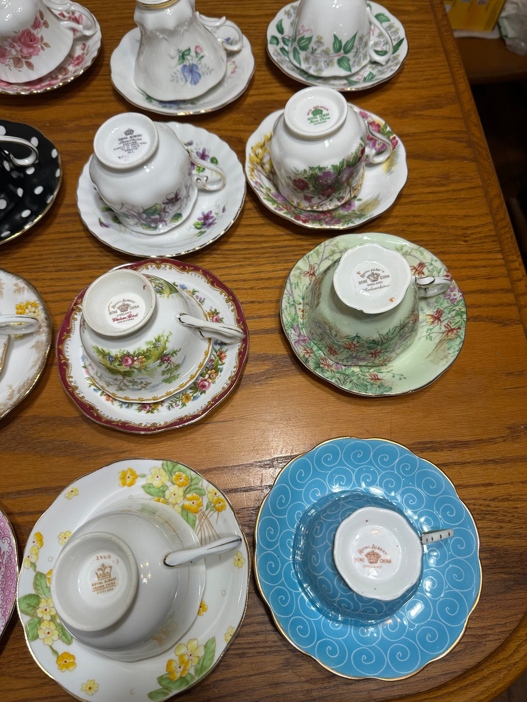 Royal Albert Cup & Saucer Lot #1 (24 units in lot)