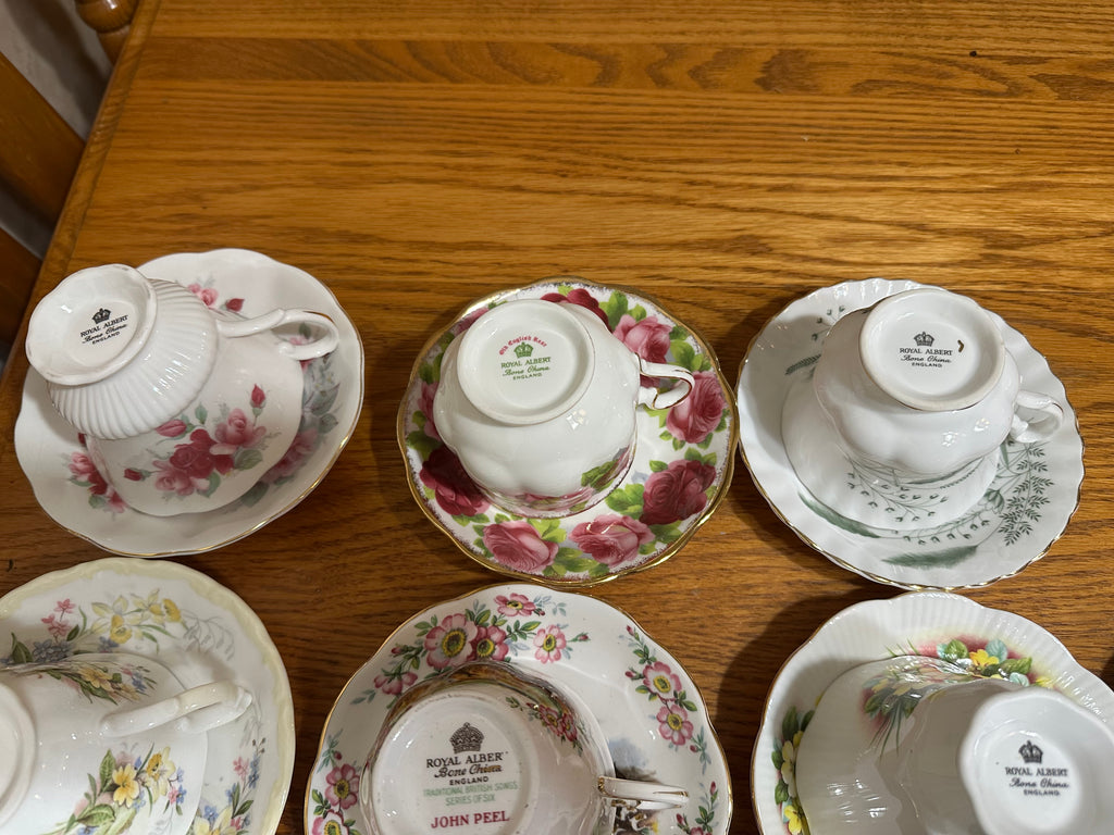 Royal Albert Cup & Saucer Lot #3 (27 units in lot)