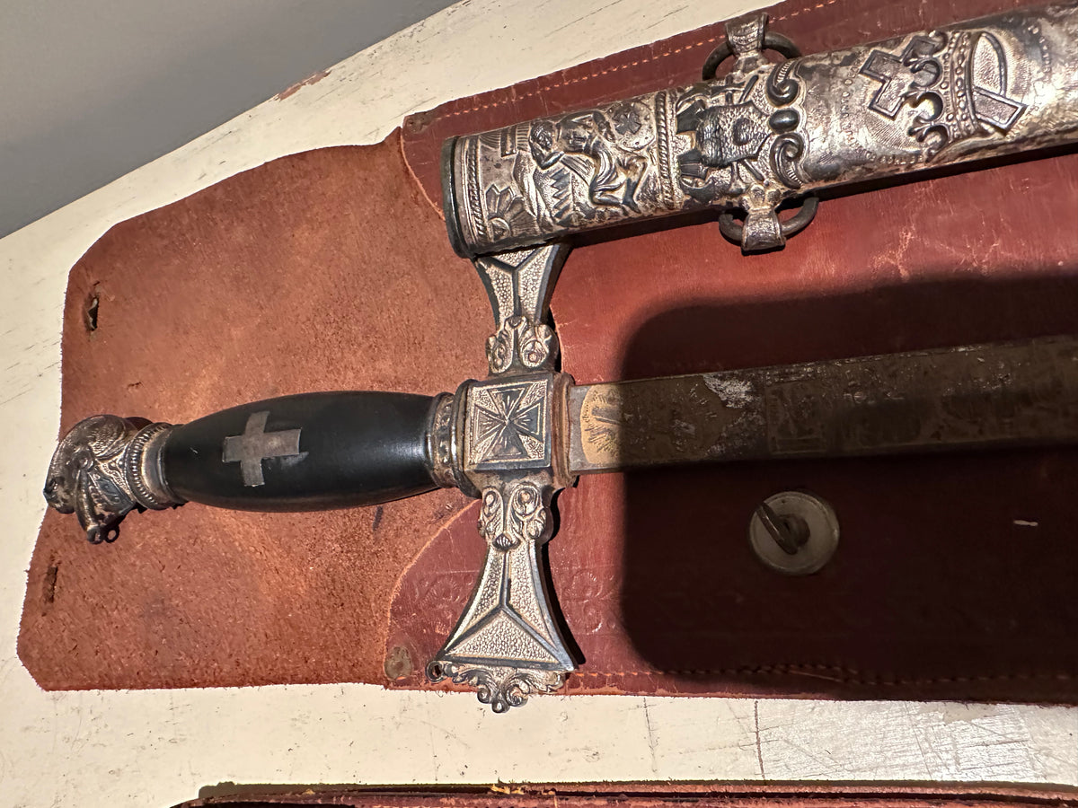 Lot #27 Masonic Swords