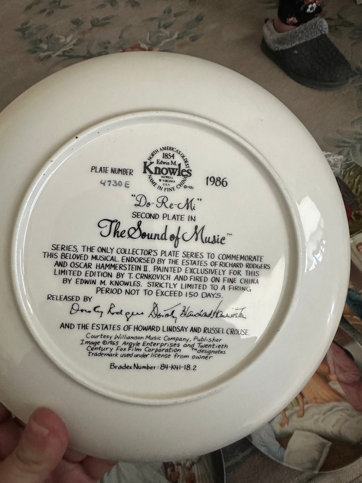 Sound of Music Collector Plates