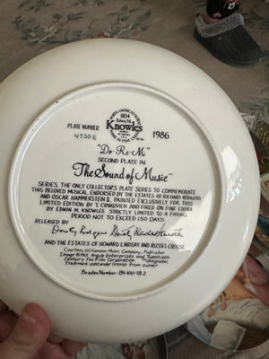 Sound of Music Collector Plates